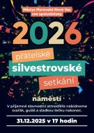 Přátelské silvestrovské setkání před úřadem 1